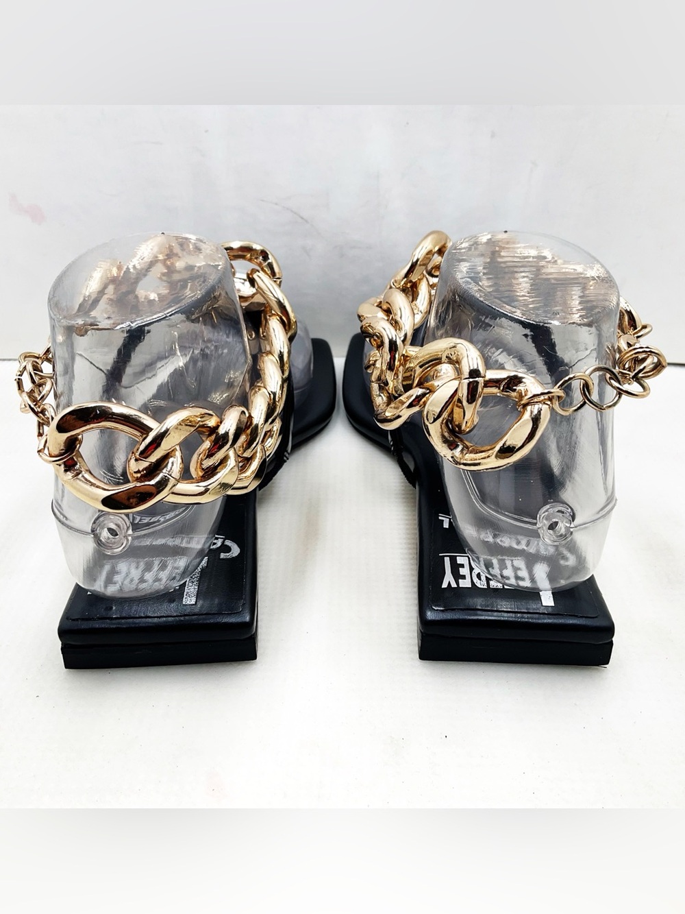 {Jeffrey Campbell} "Ring On It" Embellished Thong Sandals - Picture 11 of 16